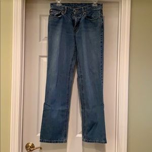 Ralph Lauren straight leg jeans.